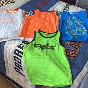 4 boys tank tops